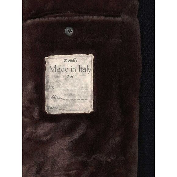 Al Duca D'aosta Men Coat With Faux Fur